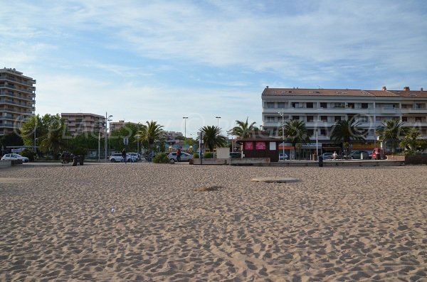 Environnement de la plage de la République