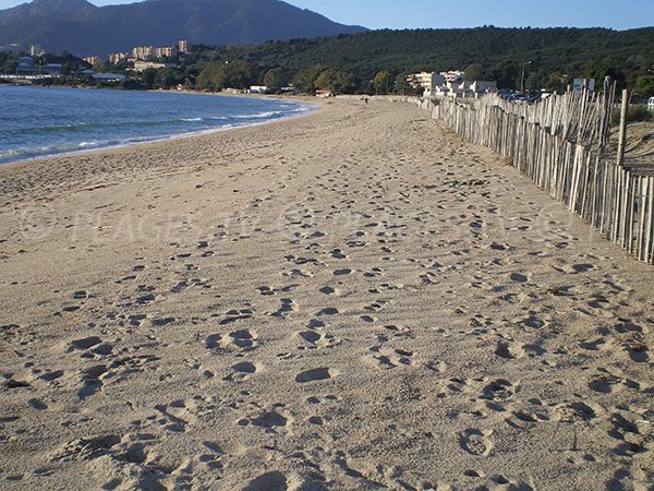 Plage du Ricanto à Ajaccio