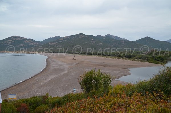 Foto della spiaggia di Riciniccia - Golfo di Galéria