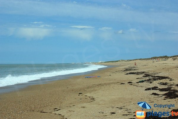 Photo de la plage de Riez à St Hilaire