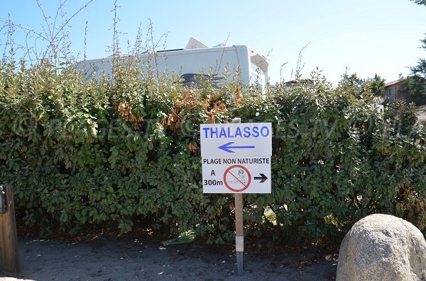 Spiaggia non-nudista di Riva Bella