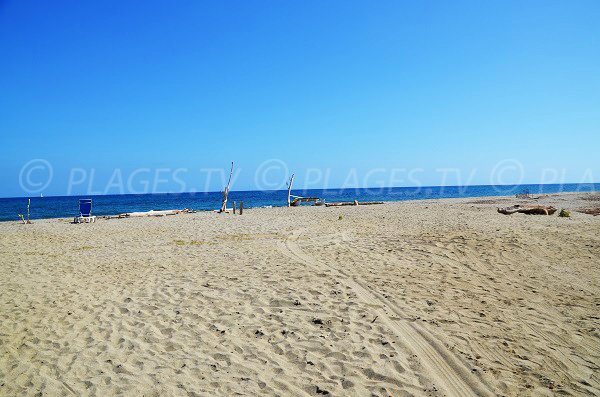 Non-Naturist beach of Riva Bella - Corsica