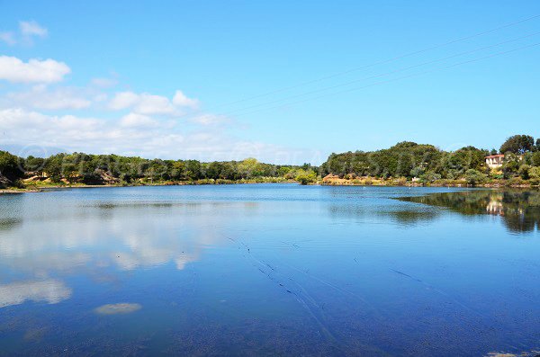 Pond of Terrenzana in Corsica