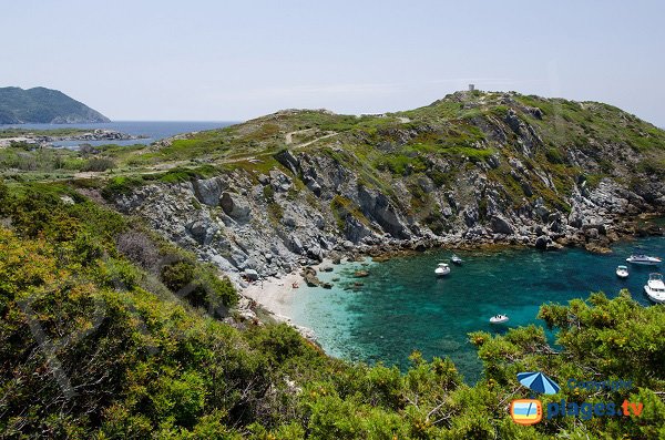 Beach of Rix in Embiez island - France