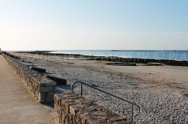 Plage de Roaliguen sur la presqu'ile de Rhuys - Sarzeau