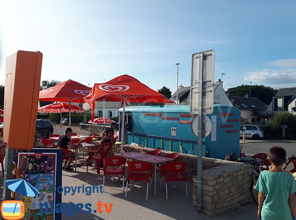 Snack sur la plage de Roaliguen - Sarzeau