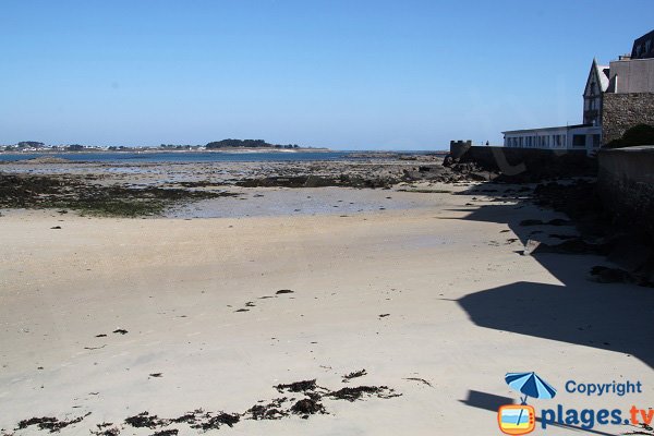 Plage du centre de thalasso de Roscoff