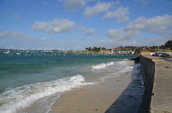 Photo de la plage de Rochanic à Port-Blanc - Bretagne