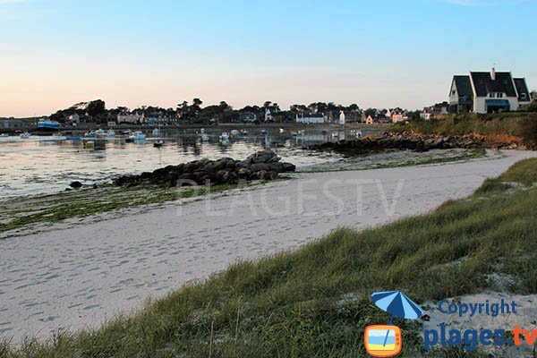 Photo de la plage de Rochard à Landunvez - Argenton