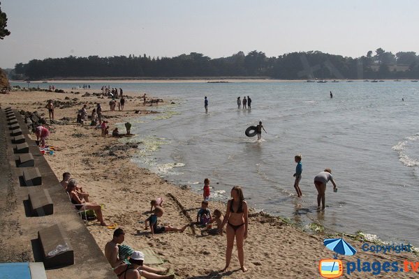 Photo de la plage de la Roche d'Argent à Plestin-les-Grèves