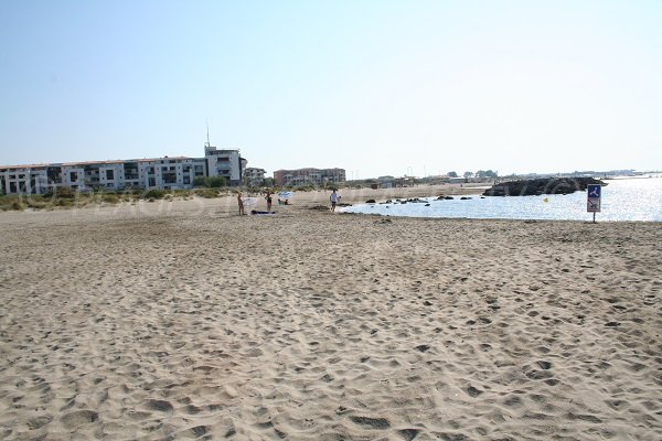 Plage de Rochelongue au Cap d'Agde