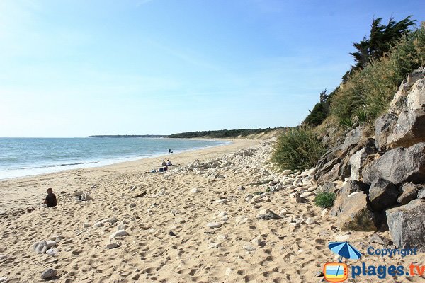 Plage du Rocher - Longeville sur Mer