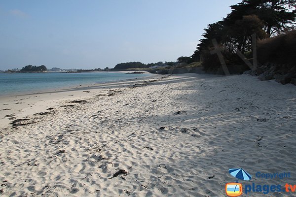 Photo de la plage du Rocher Saint Jean de Santec