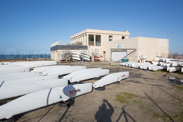 Nautical center in Trouville sur Mer