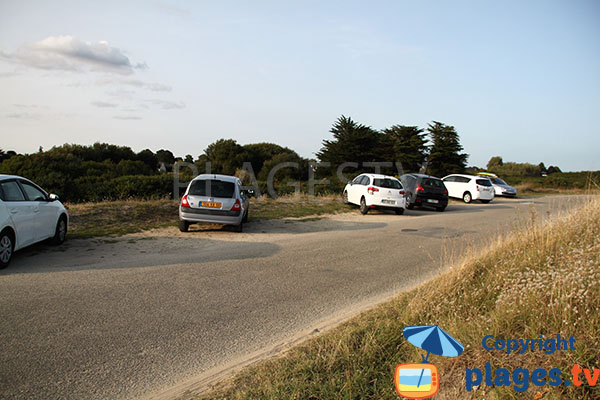 Stationnement plage de Rolay