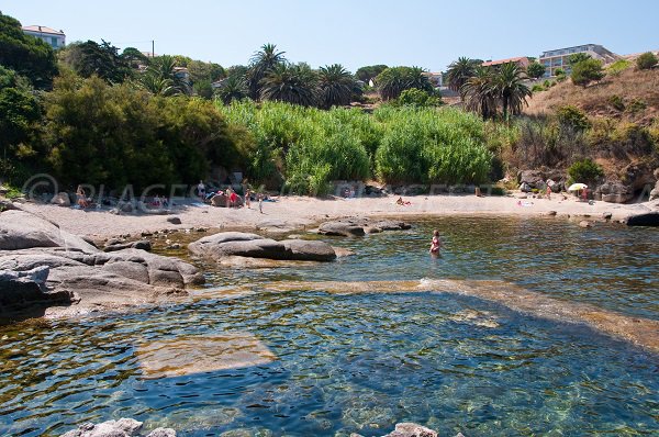 Roncu creek in Calvi - citadel area