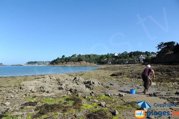 Rosais beach in St Malo - Brittany