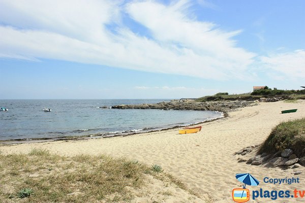 Roses Beach in Ile d'Yeu in France