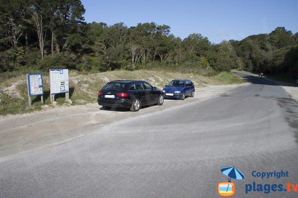 Parking de la plage de Rospico - Névez