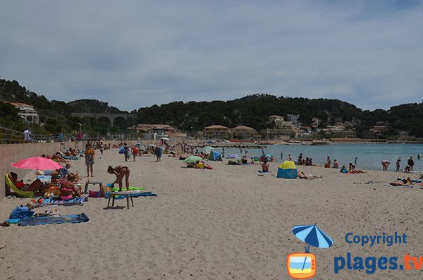 Plage du Rouet à Carry le Rouet