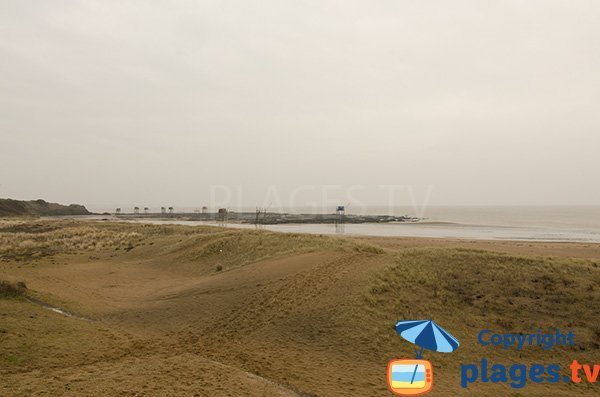 Plage de la Roussellerie à St Michel Chef Chef