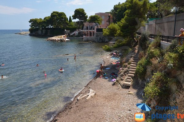 Rouvier cove in Saint Jean Cap Ferrat in France