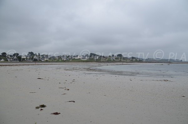 Photo de la plage de Royau à Trévou Tréguignec