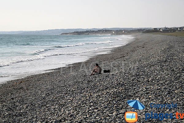 Plage de Plovan en Bretagne