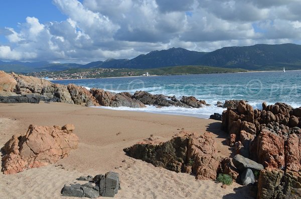 Ruesco cove in Olmeto - south of Corsica