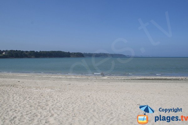 Fréhel vue depuis la plage du Ruet à St Jacut de la Mer