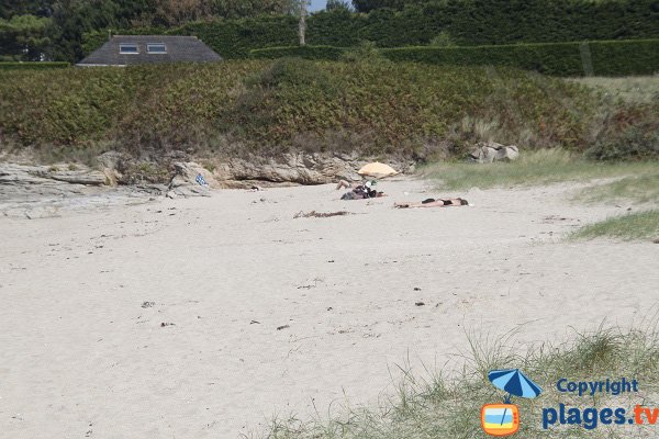 Quiet beach in St Jacut de la Mer - Le Ruet