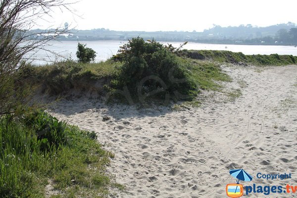 Photo of Ruguel beach in Roscoff