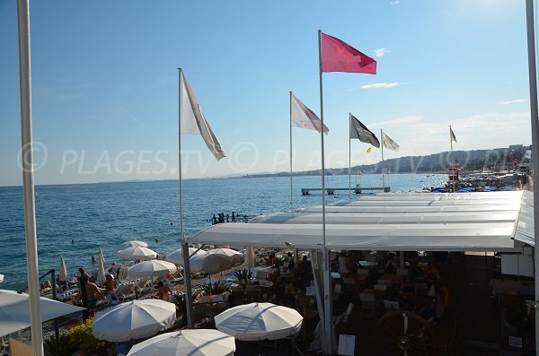 Plage du Casino Ruhl en été