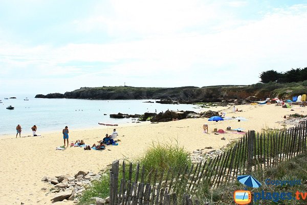 Plage des Sabias sur l'ile d'Yeu