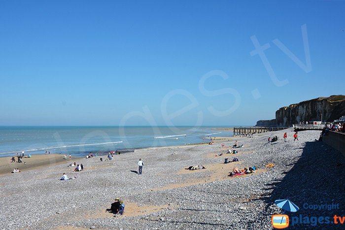 Veules les Roses et sa plage - Normandie