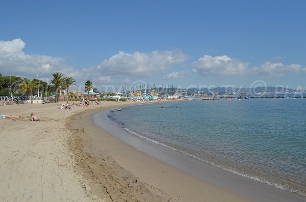 Bucht in La Napoule des Sable d'Or