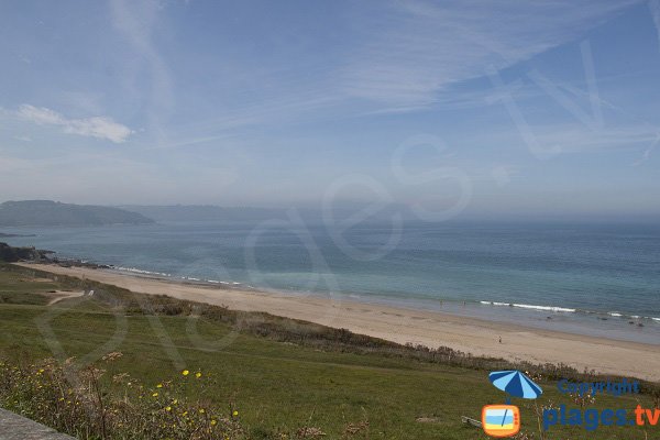 Plage des Sables Blancs à Locquirec