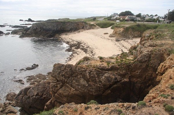 Photo de la plage des Sables Menus au Croisic