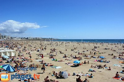 Spiaggia di Les Sables d'Olonne - Francia