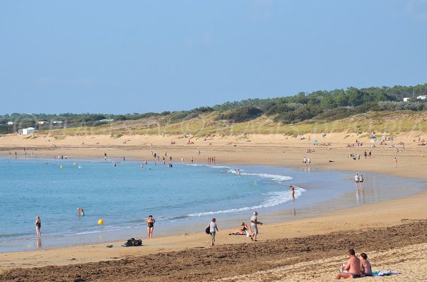 Beach in Saint Georges d'Oléron - France