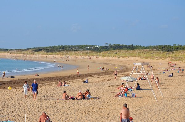 Foto della spiaggia Les Sables Vignier a St Georges d'Oléron in Francia