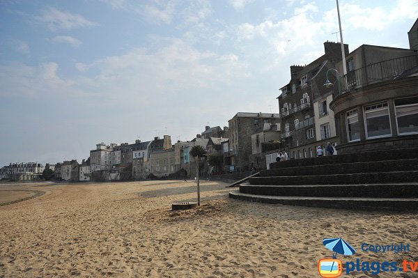 Spiaggia Bas Sablons a Saint Malo