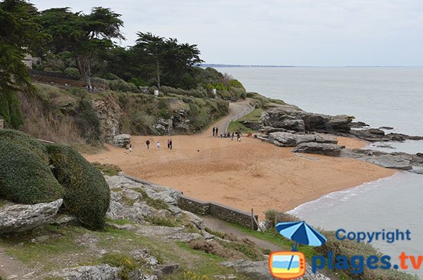 Plage des Sablons à Pornic