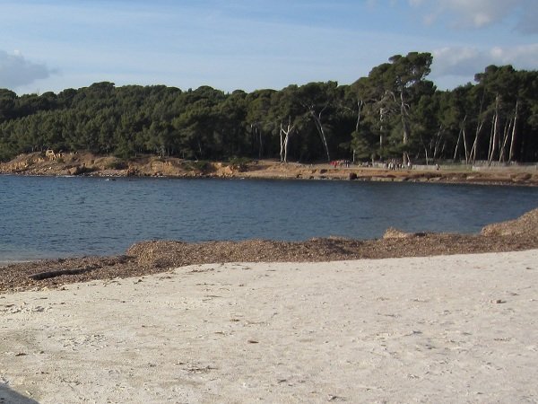 Plage de Ste Asile à Saint Mandrier dans le Var