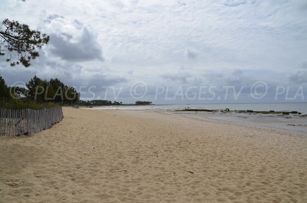 Plage à proximité de l'hôpital d'Arès