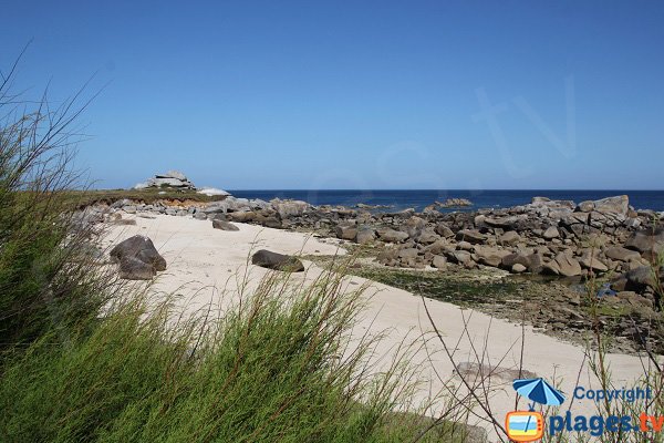 Plage de Saint Eden à Plouescat