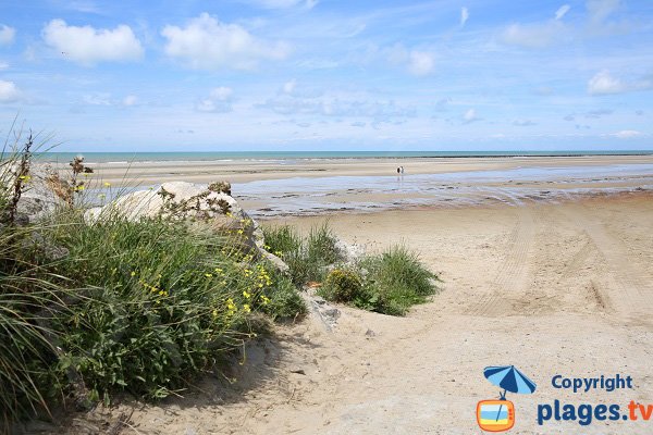 Photo de la plage de Saint Frieux à Dannes