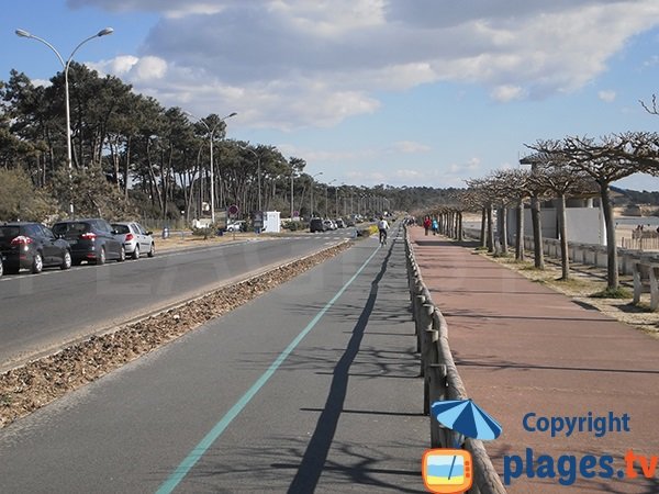 Stationnement de la plage de Saint Georges de Didonne