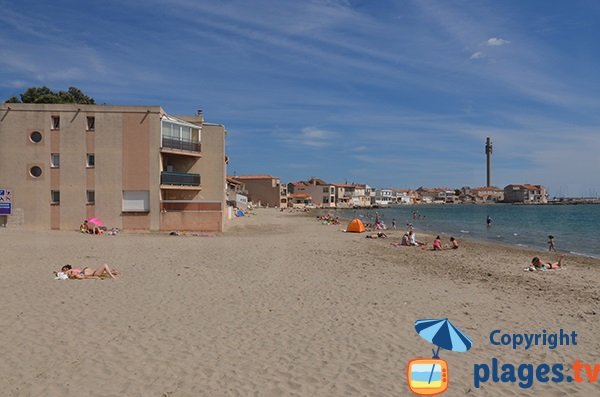 Agréable plage à Fos sur Mer - Saint-Gervais