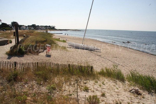 Plage au nord-ouest du Croisic